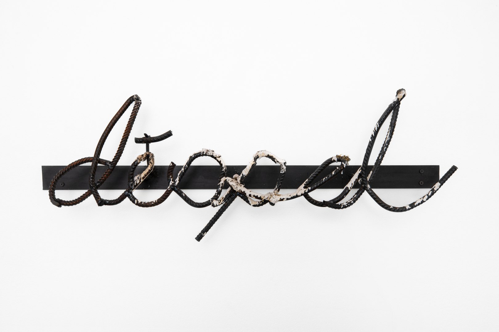 Installation view of dispel, Bremond Capela, Paris, France, 2025